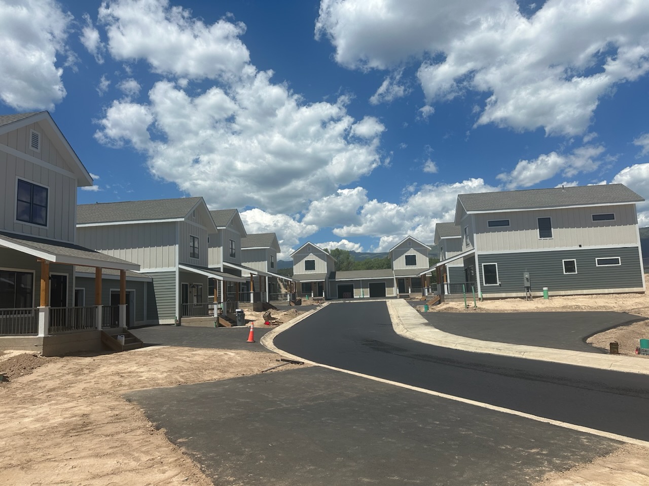 Adam's Way, a 16-home Habitat Vail Valley project in Eagle, CO, is close to completion